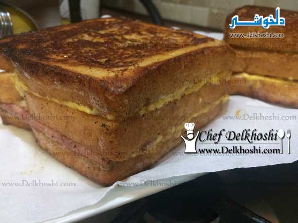 ساندویچ مونت کریستو، فرنچ تست