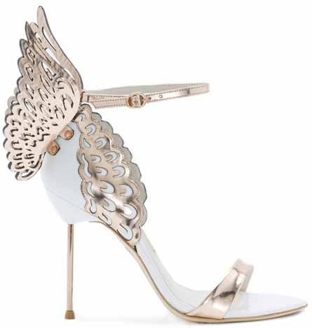 مدل کفش عروس، کفش زنانه جدید طرح بال فرشته
