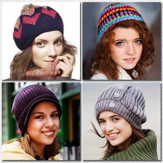 مدل کلاه زنانه ، کلاه بافتنی زنانه