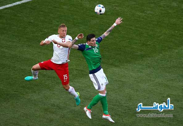 بازی لهستان ایرلند شمالی ، جام ملت های اروپا