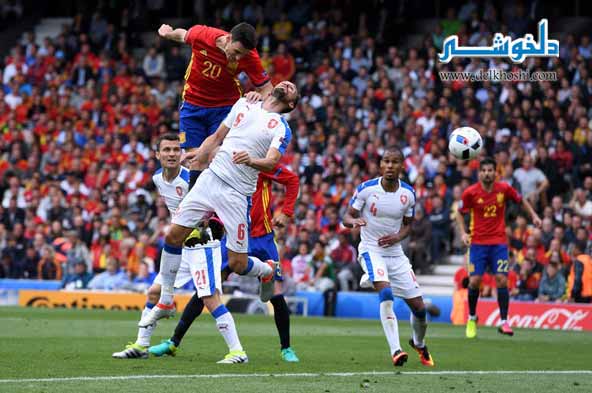 بازی اسپانیا جمهوری چک ، جام ملت های اروپا