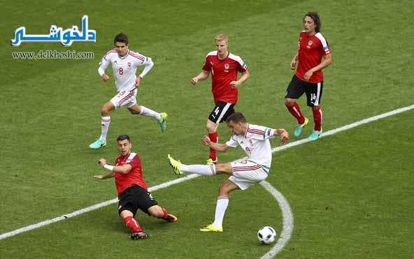 بازی اتریش مجارستان ، جام ملت های اروپا