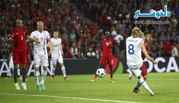 بازی پرتغال ایسلند ، جام ملت های اروپا