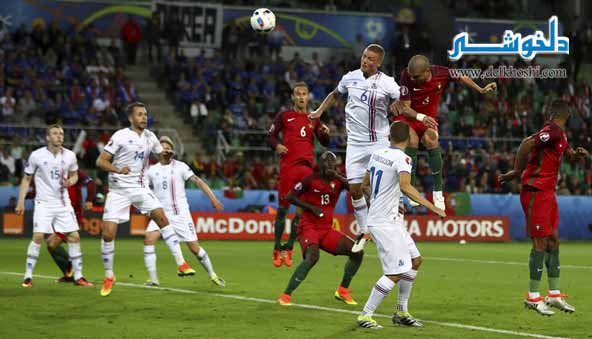 بازی پرتغال ایسلند ، جام ملت های اروپا