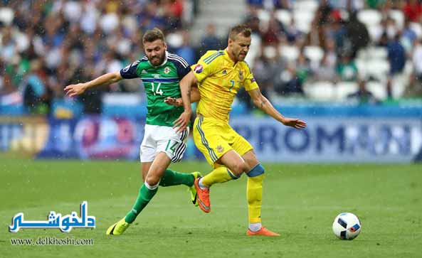 بازی اوکراین ایرلند شمالی ، جام ملت های اروپا