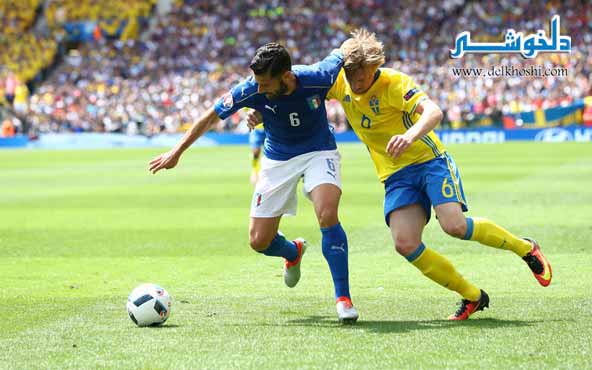 بازی ایتالیا سوئد ، جام ملت های اروپا