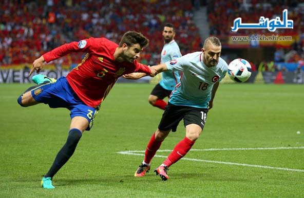 بازی اسپانیا ترکیه ، جام ملت های اروپا