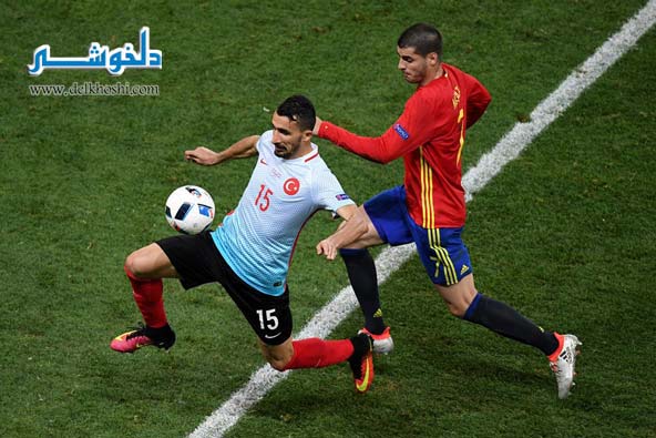 بازی اسپانیا ترکیه ، جام ملت های اروپا