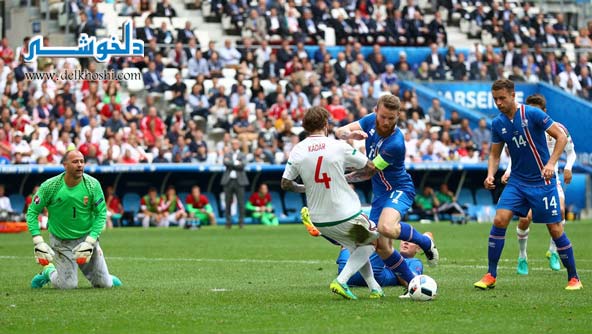 بازی ایسلند مجارستان ، جام ملت های اروپا