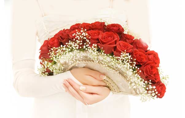 مدل دسته گل عروس ، گل عروسی